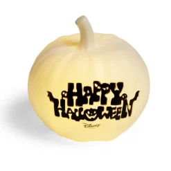 Citrouille Halloween LED Disney Mr Jack Skellington blanc et noir H22cm-Gifi Best