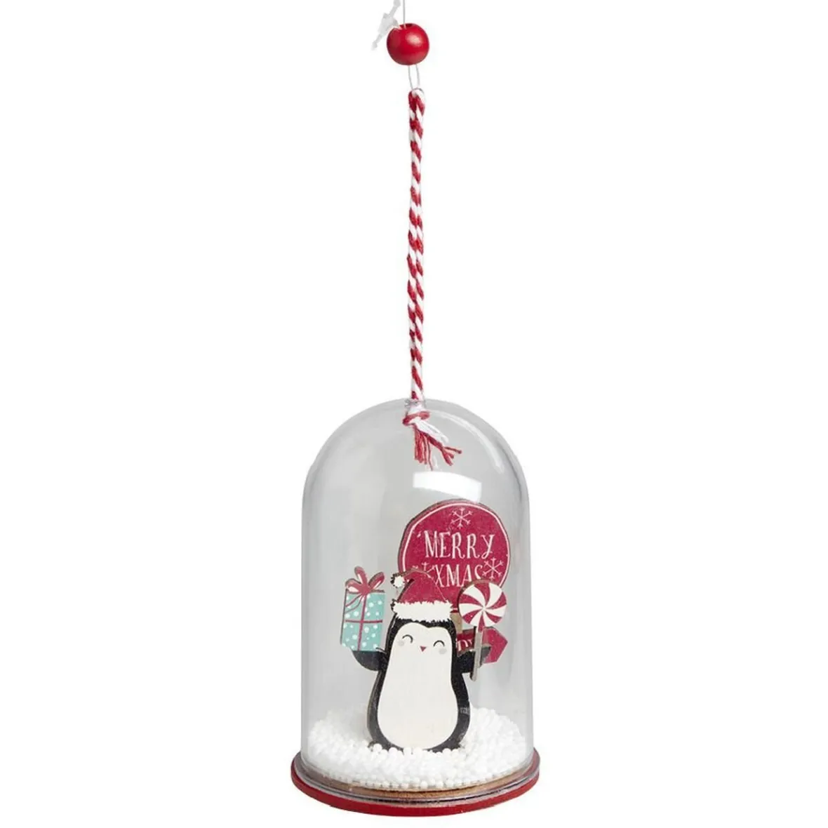 Cloche à suspendre déco Noël avec personnage en bois Ø6xH10,5cm-Gifi Sale