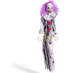 Clown Halloween animé et lumineux H118cm-Gifi Online