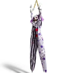 Clown Halloween animé et lumineux H118cm-Gifi Online