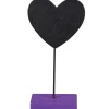 Coeur ardoise marque place violet-Gifi New