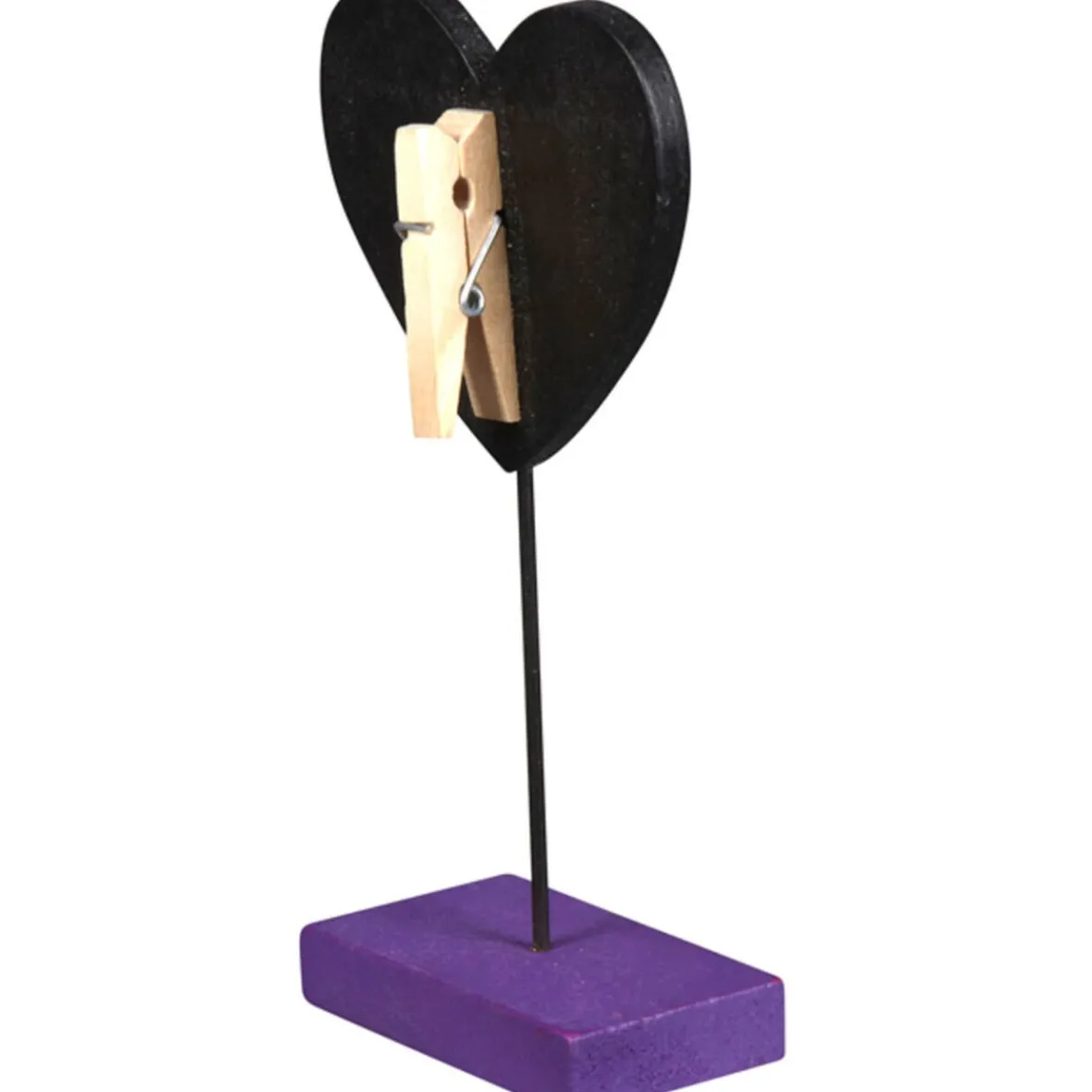 Coeur ardoise marque place violet-Gifi New