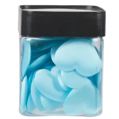 Coeur en mousse bleu turquoise x40-Gifi Online