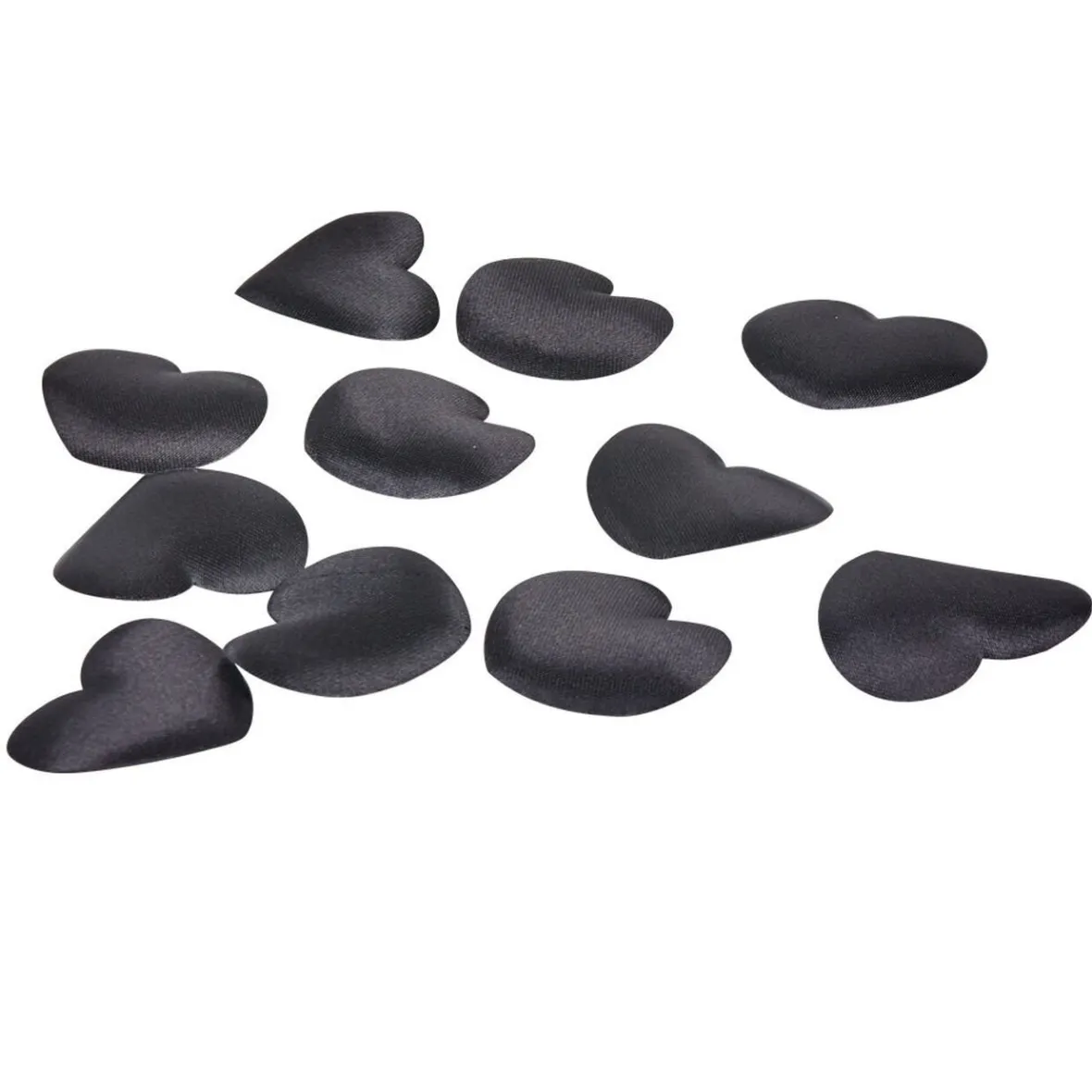 Coeur en mousse noir x40-Gifi Clearance