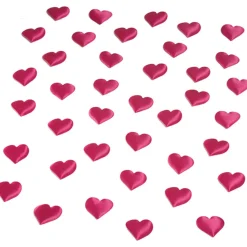 Coeur en mousse rose fuchsia x40-Gifi Clearance