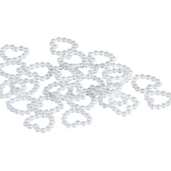 Coeur en perle blanc x50-Gifi Outlet