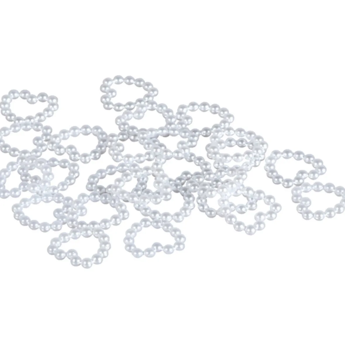 Coeur en perle blanc x50-Gifi Outlet