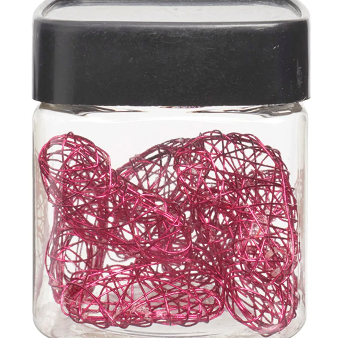 Coeur métal rose fuchsia x7-Gifi New