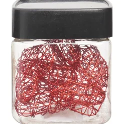 Coeur métal rouge x7-Gifi