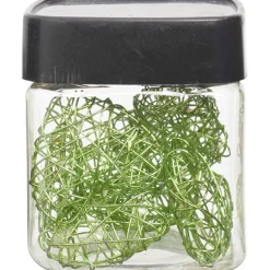 Coeur métal vert anis x7-Gifi Discount