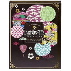Coffret à thé forme livre 8 variétés-Gifi Outlet