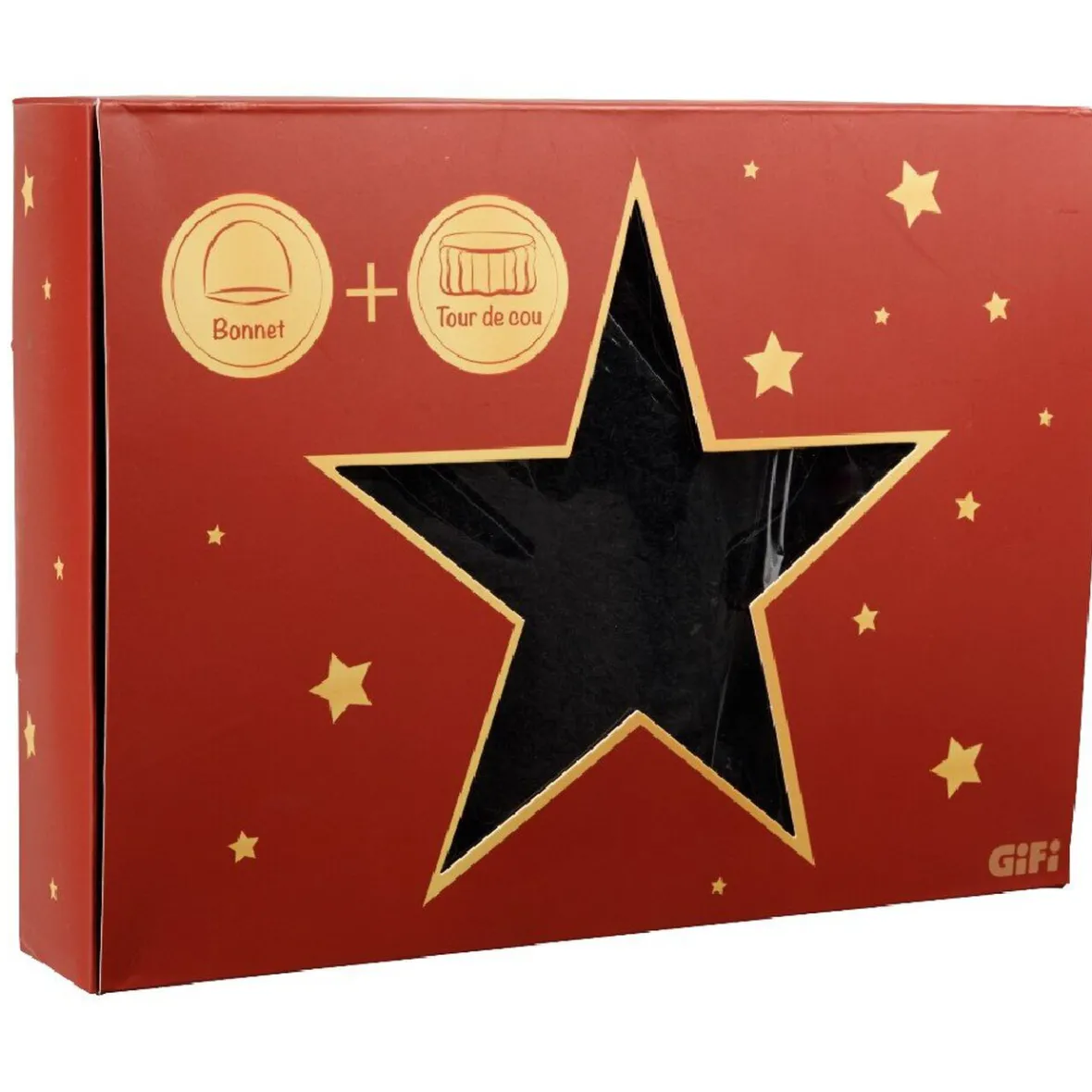 Coffret cadeau bonnet + tour de cou-Gifi Hot