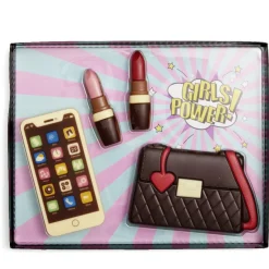 Coffret chocolat Girl Power 135Gr 4 pièces-Gifi Discount
