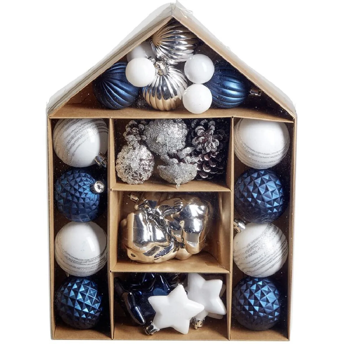 Coffret décoration à suspendre sapin x32-Gifi Outlet