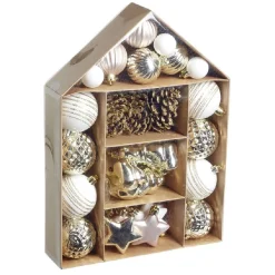 Coffret décoration à suspendre sapin x32-Gifi Outlet