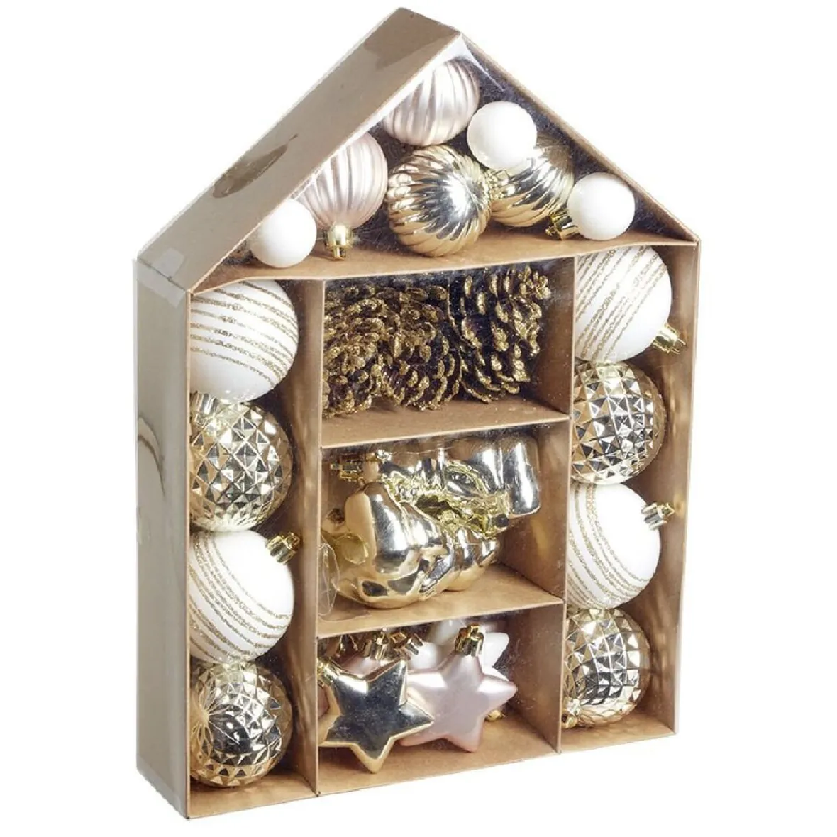 Coffret décoration à suspendre sapin x32-Gifi Outlet