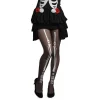 Collant Halloween squelette adulte Taille unique-Gifi New