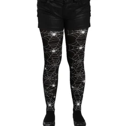 Collant noir toile d'araignée enfant-Gifi New