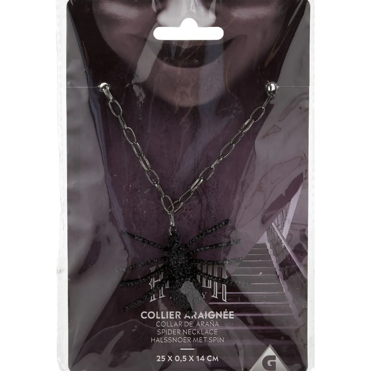 Collier araignée Halloween-Gifi Discount