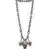 Collier chaîne 3 pendentifs Halloween x3-Gifi Best