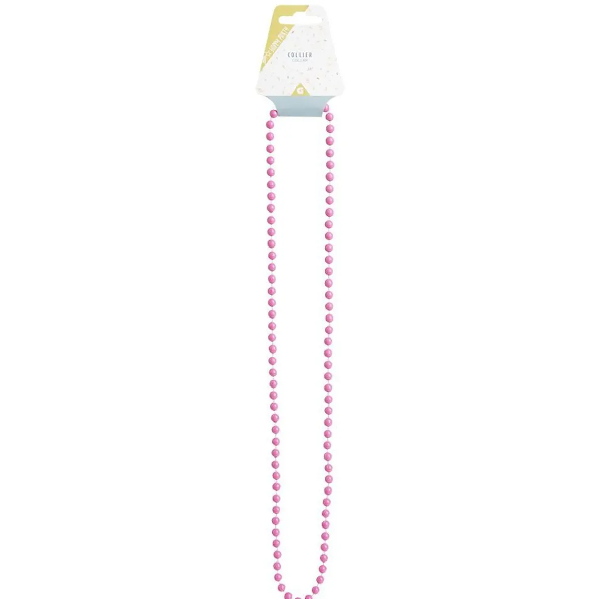 Collier perle flashy L84cm - 4 modèles-Gifi Best