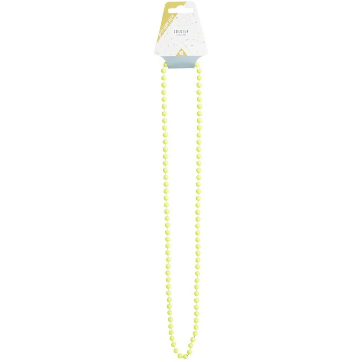 Collier perle flashy L84cm - 4 modèles-Gifi Best