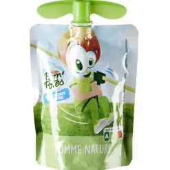 Compote Pom'pot nature sans sucres ajoutés 90g-Gifi