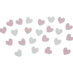 Confetti coeur rose et blanc 30g-Gifi New
