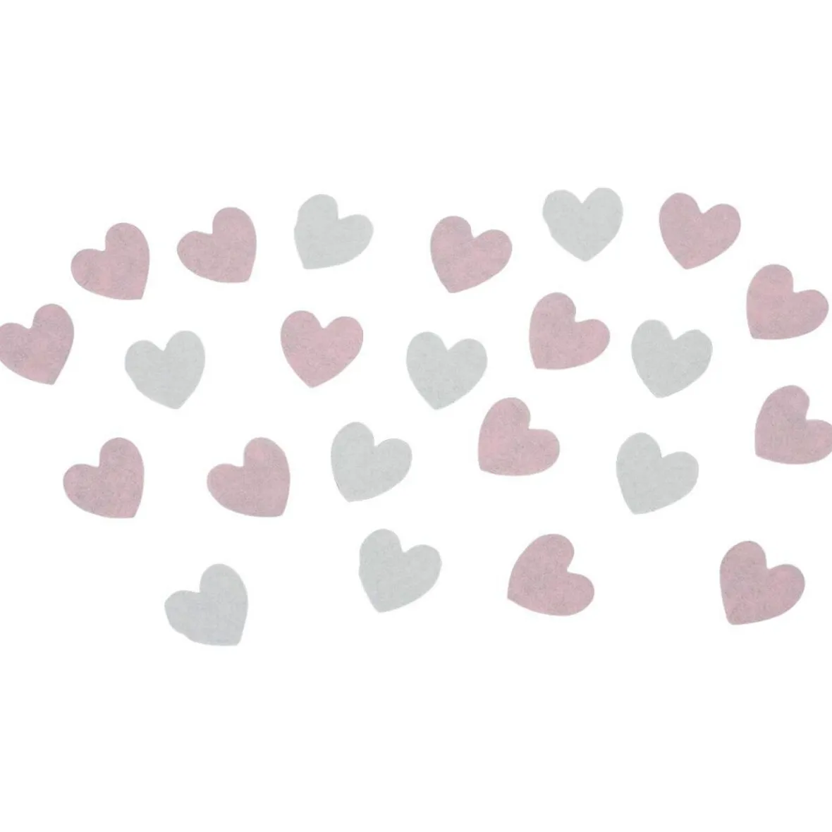 Confetti coeur rose et blanc 30g-Gifi New