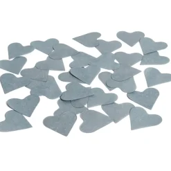 Confettis coeur gris en papier-Gifi Clearance