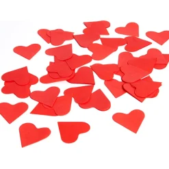 Confettis coeur rouge en papier-Gifi Clearance