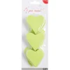 Confettis coeur vert anis en papier-Gifi Best