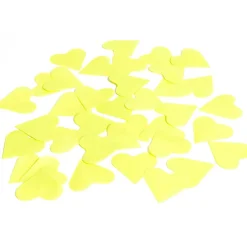 Confettis coeur vert anis en papier-Gifi Best