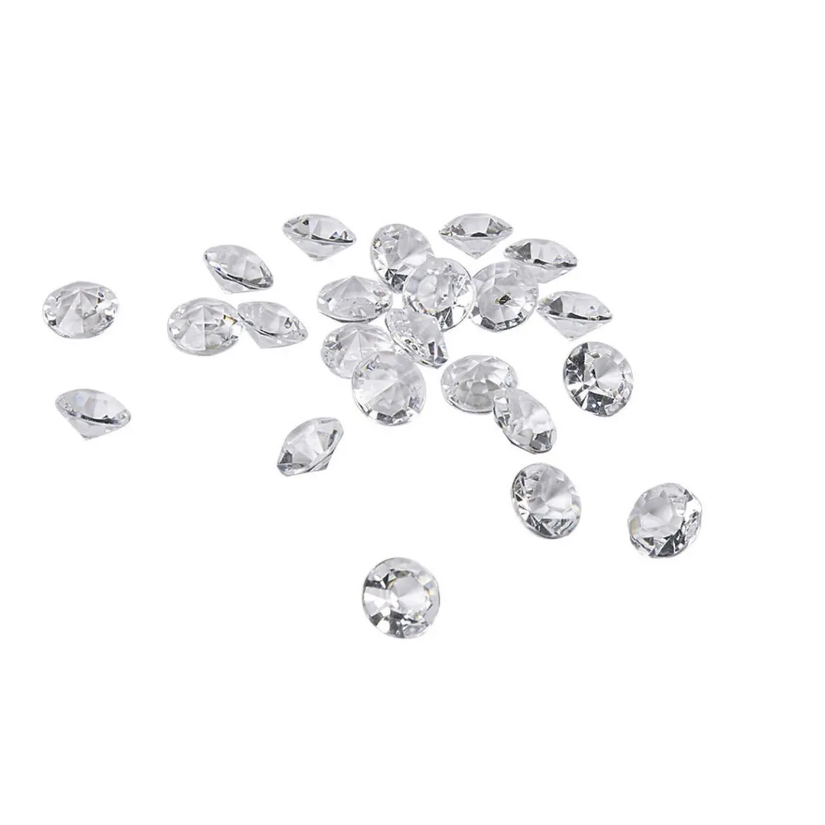 Confettis mini diamant transparent L. 1 cm-Gifi Outlet