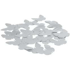 Confettis papillon argenté en papier-Gifi Online
