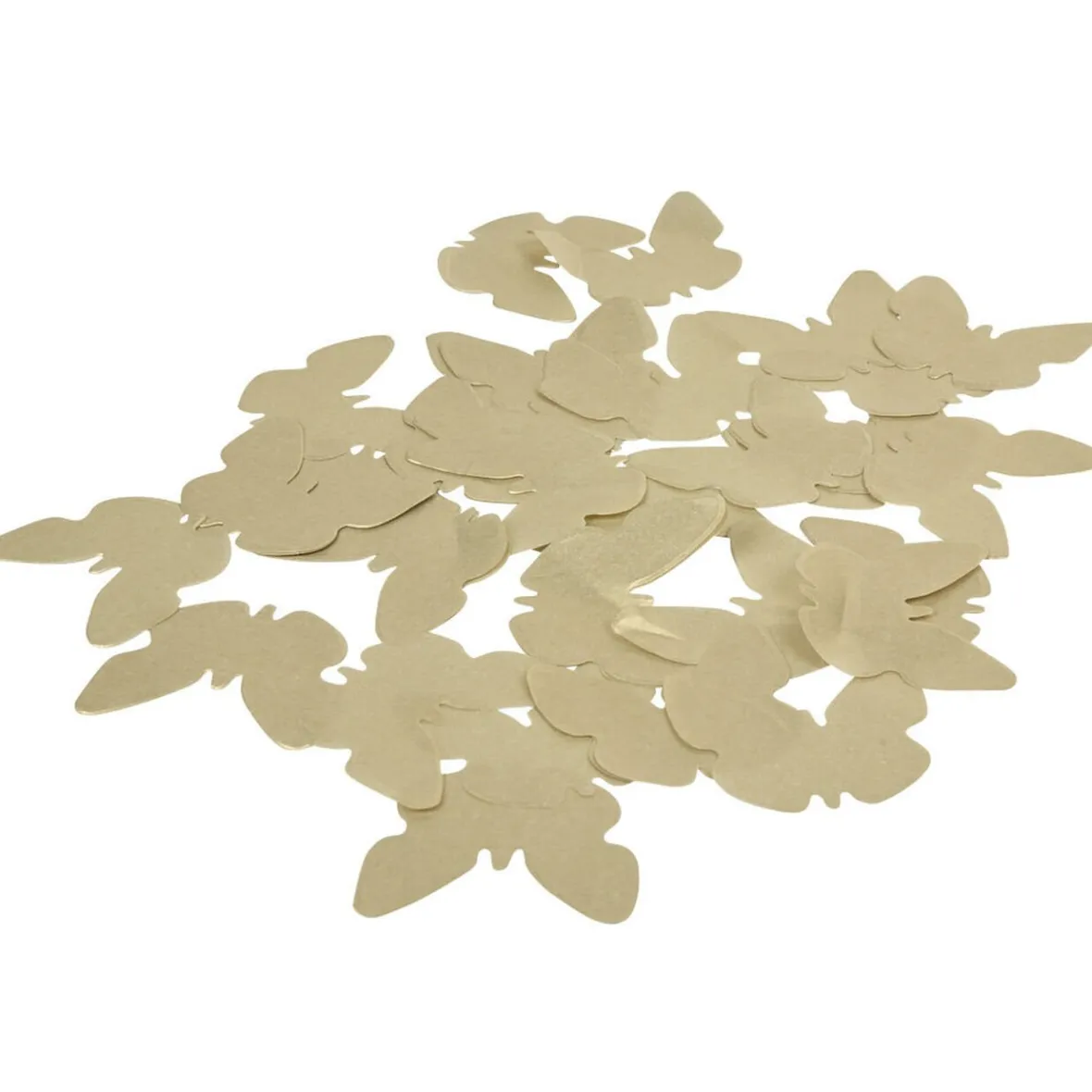 Confettis papillon doré en papier-Gifi