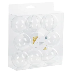 Contenant forme boule en plastique x9-Gifi