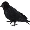 Corbeau noir Halloween à poser-Gifi Discount