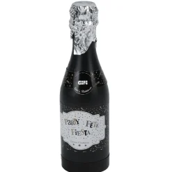 Cotillons bouteille argenté doré ou noir-Gifi