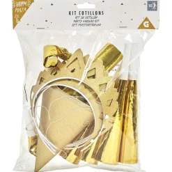 Cotillons pailletés dorés ou argentés-Gifi Sale