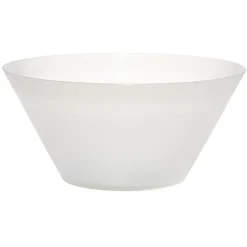 Coupelle plastique blanc translucide Ø17xH5 cm-Gifi New