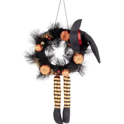 Couronne décorative sorcière Halloween-Gifi Best