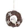 Couronne de Noël étoiles et oiseau-Gifi Best