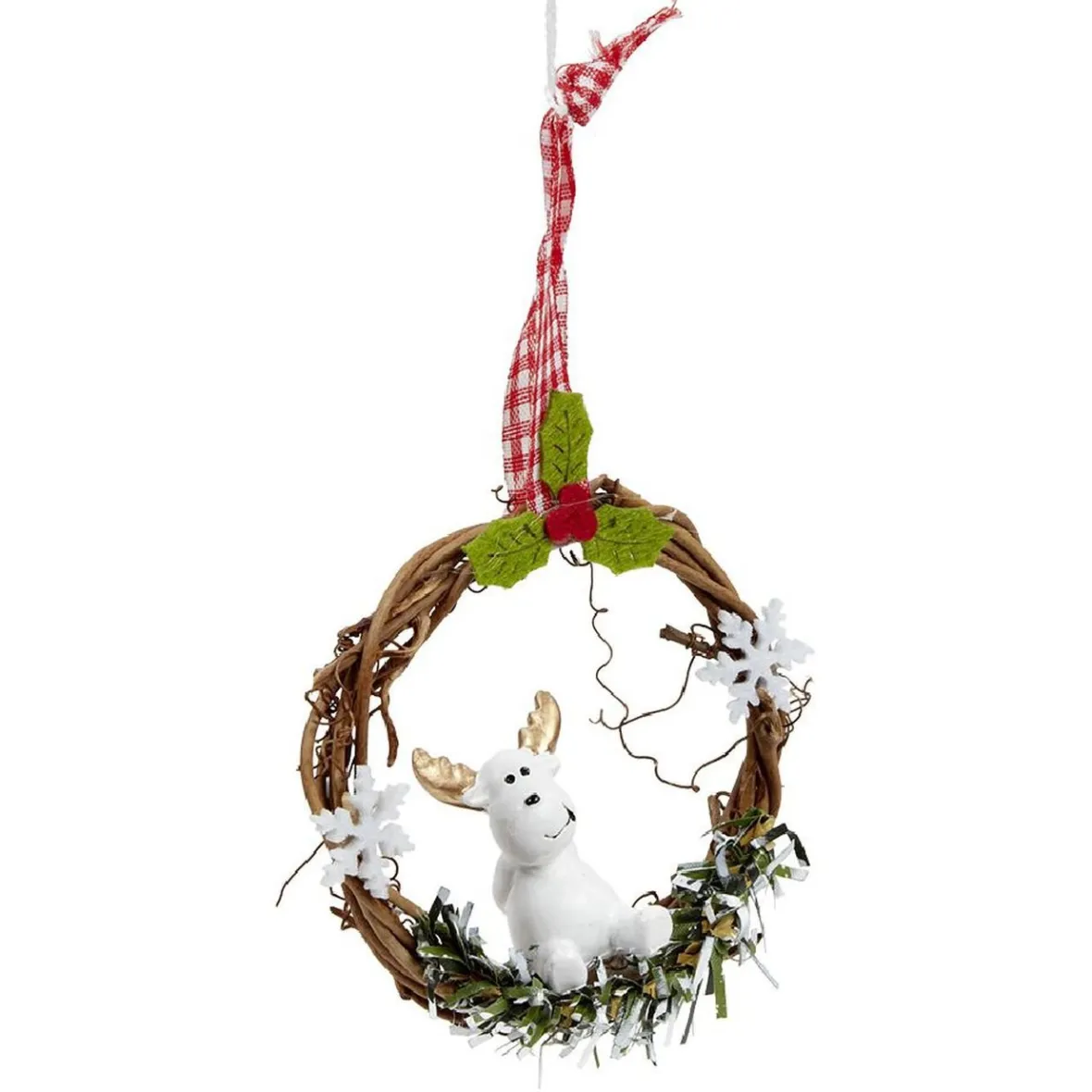 Couronne en bois à suspendre Noël-Gifi Sale