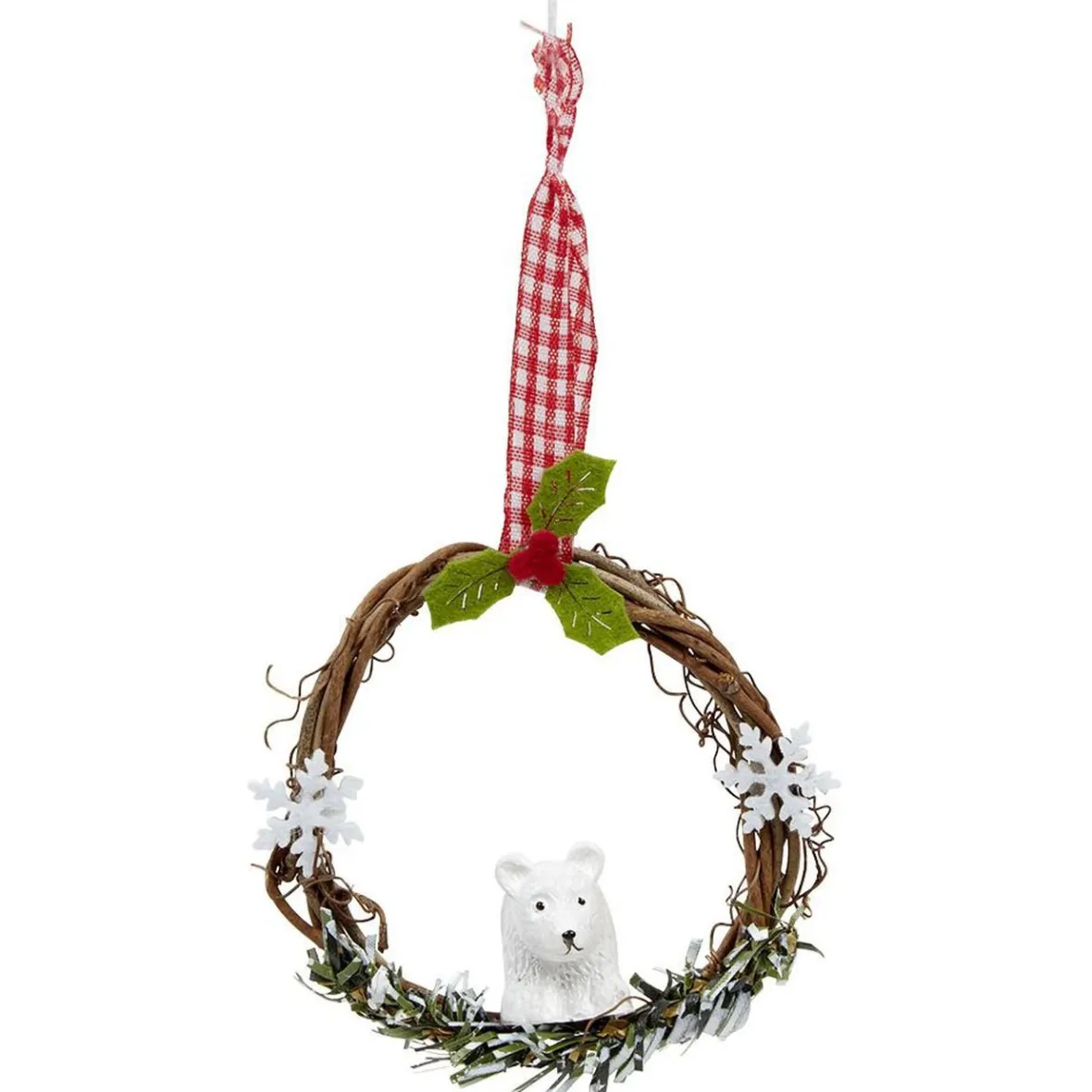 Couronne en bois à suspendre Noël-Gifi Sale