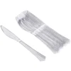 Couteau en plastique transparent x12-Gifi Hot