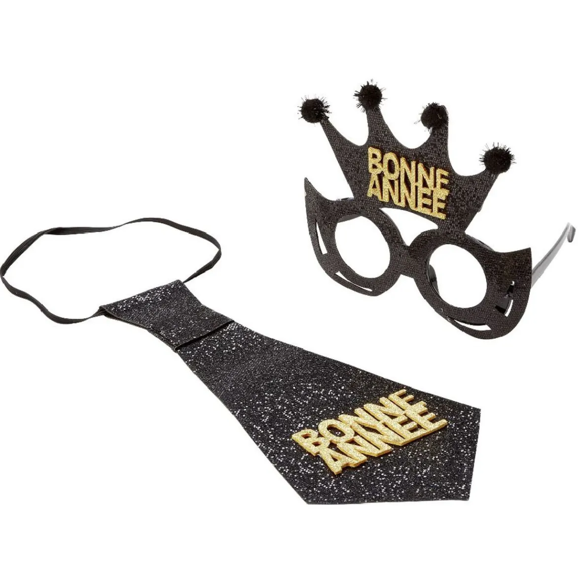 Cravate et lunettes fantaisie-Gifi Online