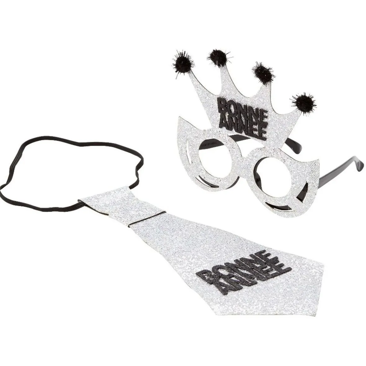 Cravate et lunettes fantaisie-Gifi Online