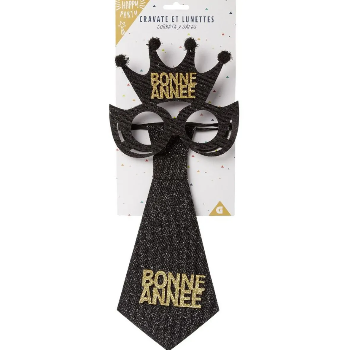 Cravate et lunettes fantaisie-Gifi Online