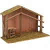 Crèche de Noël vide en bois-Gifi Sale